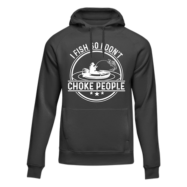 I Fish So I Don't Choke People v2 Unisex Hoodie